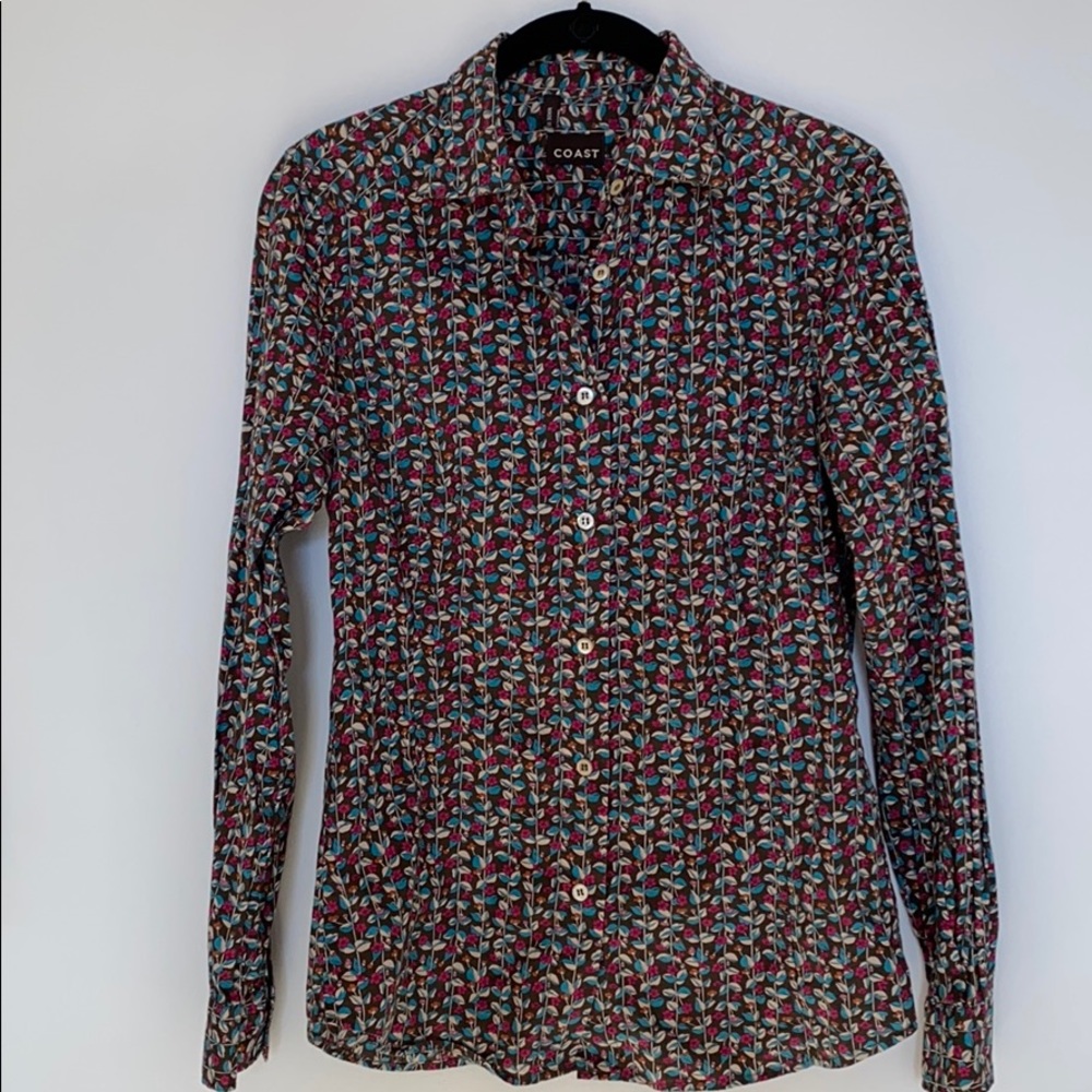 Coast Floral Button Down Shirt